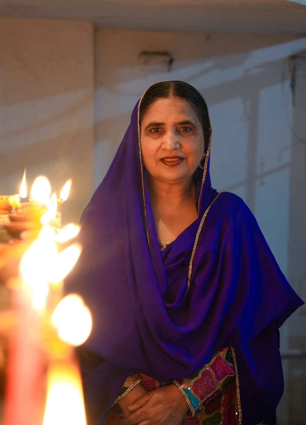 Davinder, owner and tailor at Sohni Stitchery